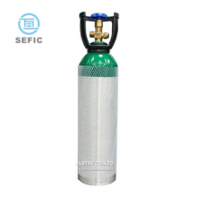 Cylinder, Medical/beverage Gas Tank High Pressure Oxygen/co2 Aluminum 5L 10L 20L Aluminum Cylinder CN;SHG SEFIC